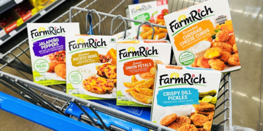 75¢ Off Farm Rich Frozen Snacks or Appetizers Coupon (+ Walmart Deal Idea)