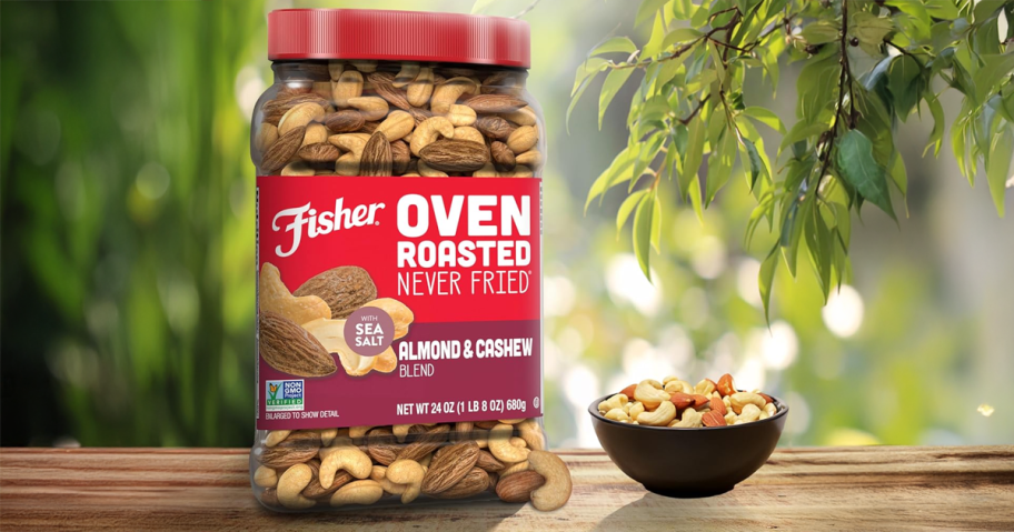 Fisher Oven Roasted Almond & Cashews