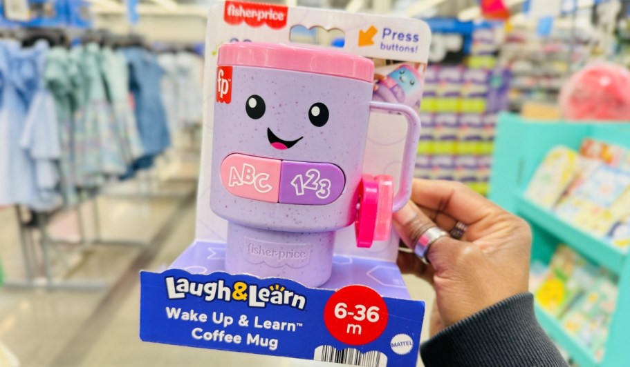 NEW Fisher Price Laugh & Learn Coffee Mugs at Walmart