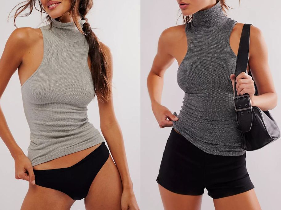 Intimately Always Ready Seamless Turtleneck Tank