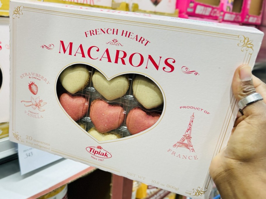 French Heart Macarons