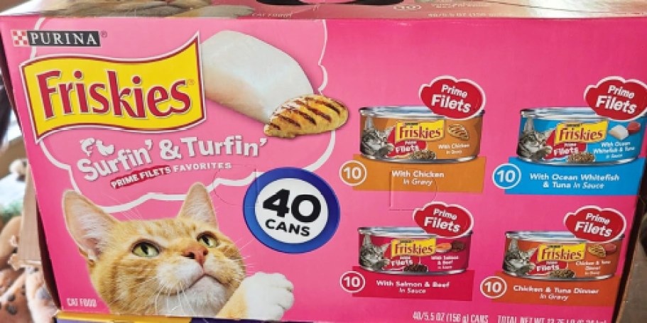 Friskies Wet Cat Food 40-Pack Only $17.54 Shipped on Amazon (Regularly $31)