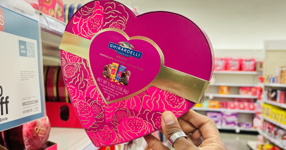 Ghiradelli Heart Shaped Candy at Target