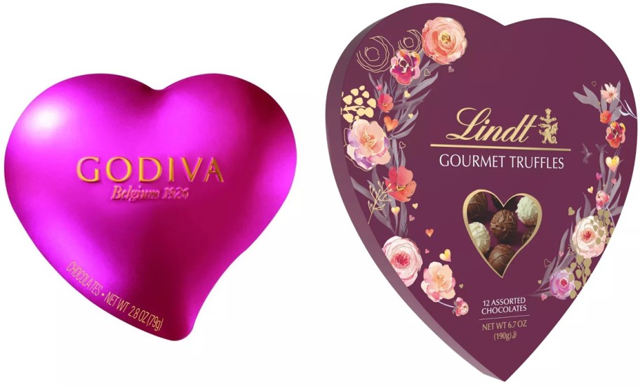 Godiva Chocolates and Lindt Gourmet Truffles