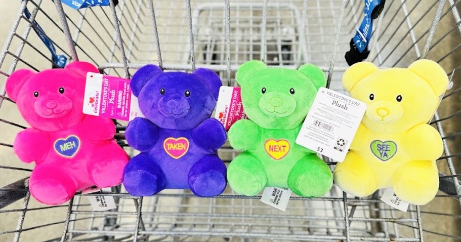 Gummy Bear Plush from $2.97 on Walmart.online (Inexpensive Valentine’s Day Gift Idea!)