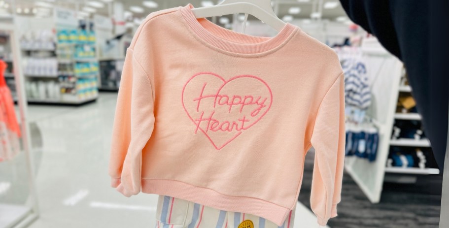 Target has the Cutest Valentine’s Day Kids Clothes from $7.50