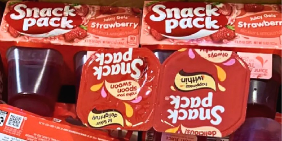 Snack Pack Juicy Gels 4-Count JUST 95¢ Shipped on Amazon