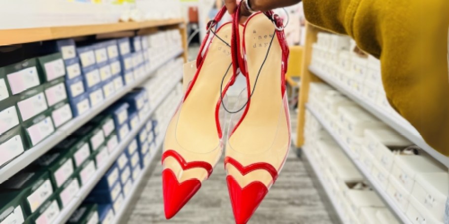 NEW Heart Heels Just $35 Shipped on Target.online (OVER $1,400 Less Than Designer Pair!)