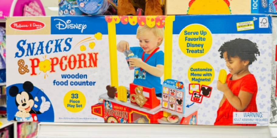 Melissa & Doug Disney Snacks and Popcorn Counter $54.99 Shipped on Target.online (Reg. $110)