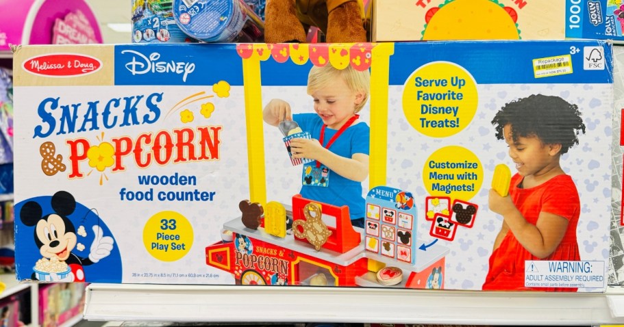 Melissa & Doug Disney Snacks and Popcorn Counter $54.99 Shipped on Target.online (Reg. $110)