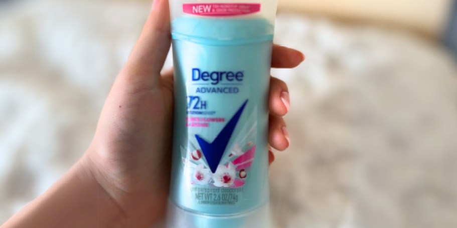 Degree Advanced Protection Deodorant Only $2.74 Shipped on Amazon