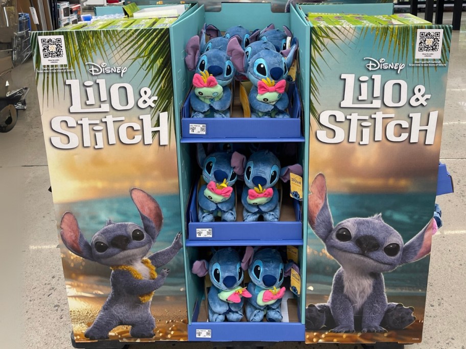 Disney Lilo & Stitch Display at Walmart