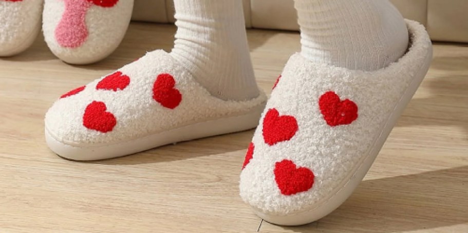 Valentine’s Day Slippers from $10.44 on Walmart.online