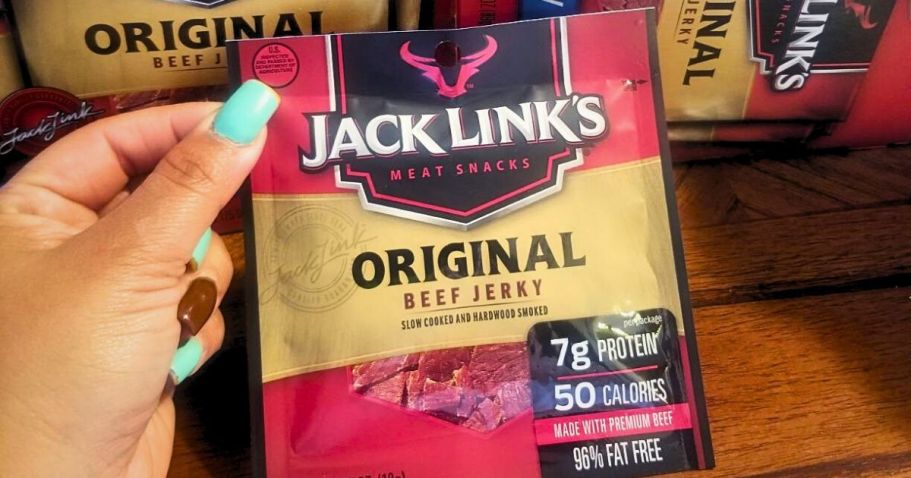 Jack Link’s Beef Jerky Lunch Packs 5-Count Box Just $3 Shipped