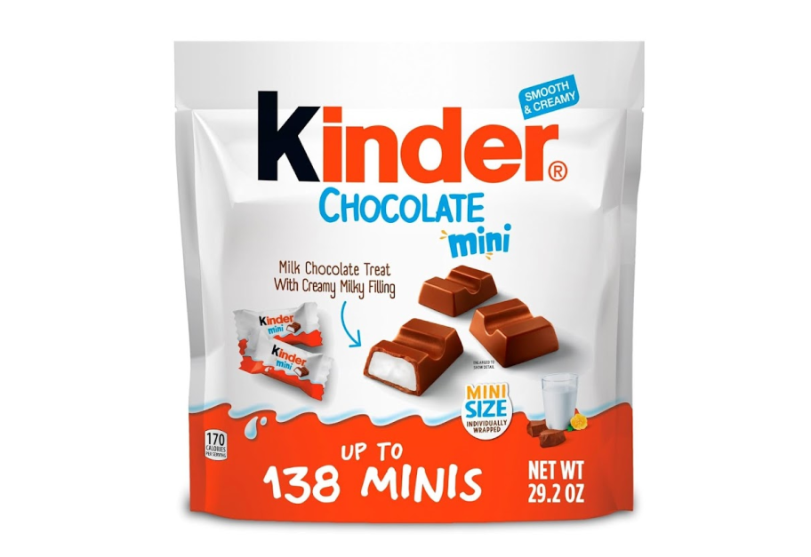 Kinder Chocolate Mini Candy Bars with no dye in them