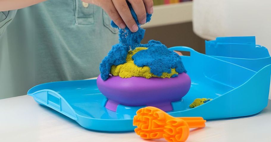 Kinetic Sand SquishMotion Playset ONLY $8.99 on Amazon (Regularly $20)