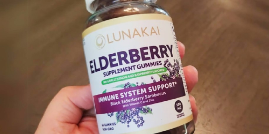 60% Off Lunakai Gummies on Amazon | Elderberry, Vitamin C, D, & More UNDER $13 Shipped