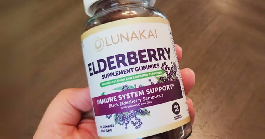 60% Off Lunakai Gummies on Amazon | Elderberry, Vitamin C, D, & More UNDER $13 Shipped