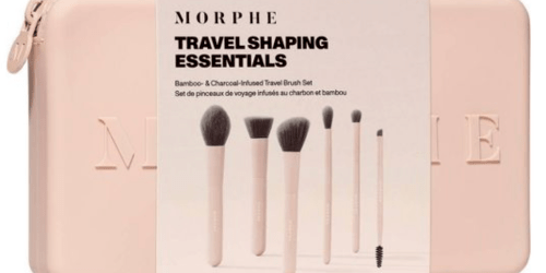 Morphe 6-Piece Travel Brush Set ONLY $15 on Target.online (Reg. $25)