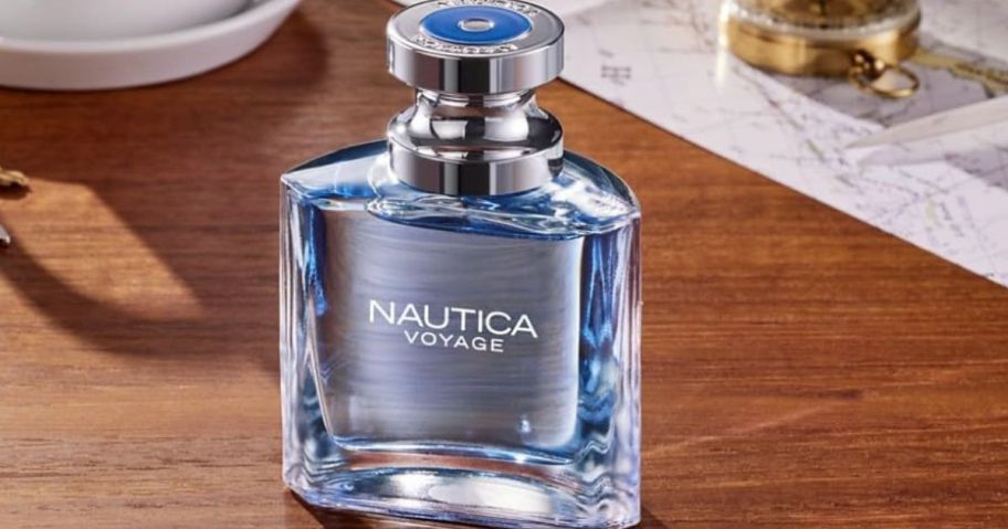 A bottle of Nautica Voyage Cologne