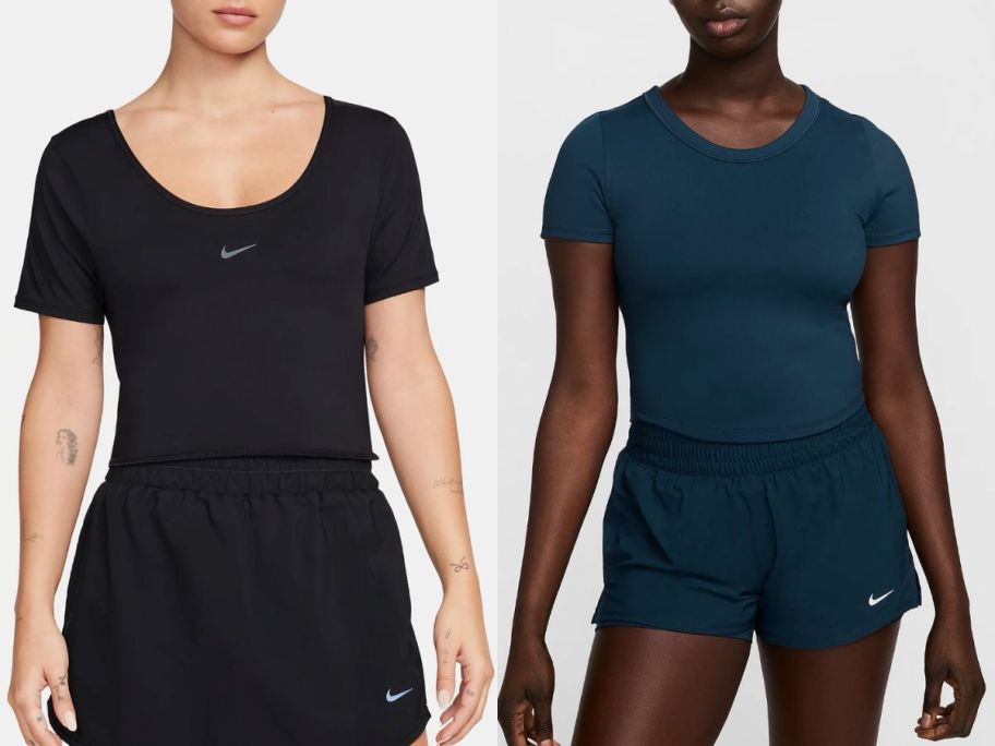 sto k images of two women wearing Nike tops