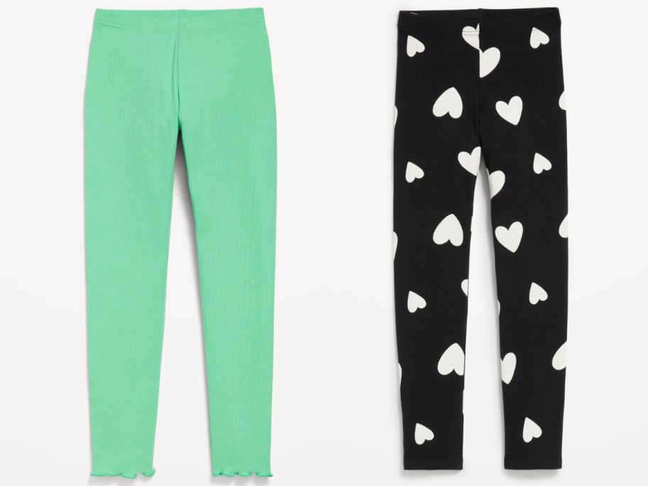 Old Navy Girl's Leggings stock images