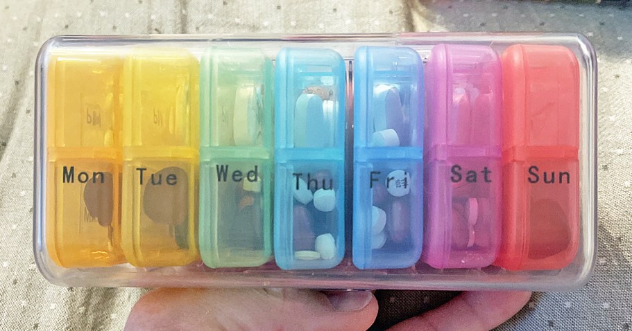 Daily Pill Organizer Only $4 Shipped for Amazon Prime Members