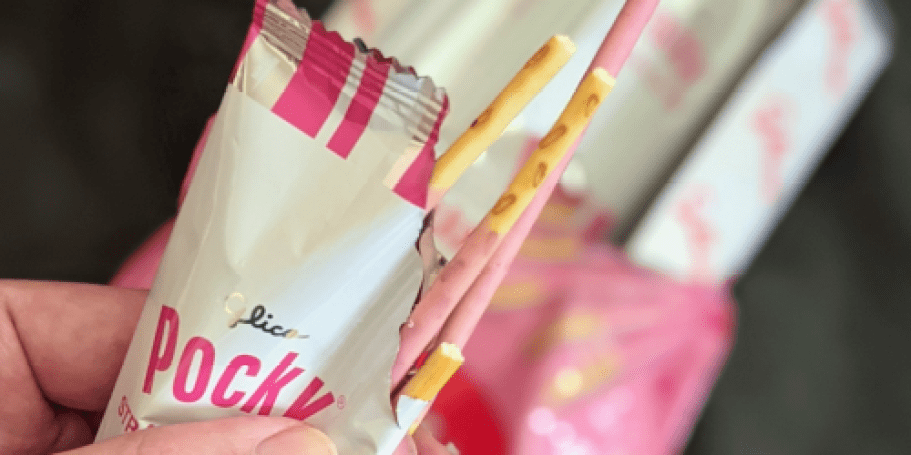 Strawberry Pocky Sticks 9-Pack Just $3 Shipped on Amazon