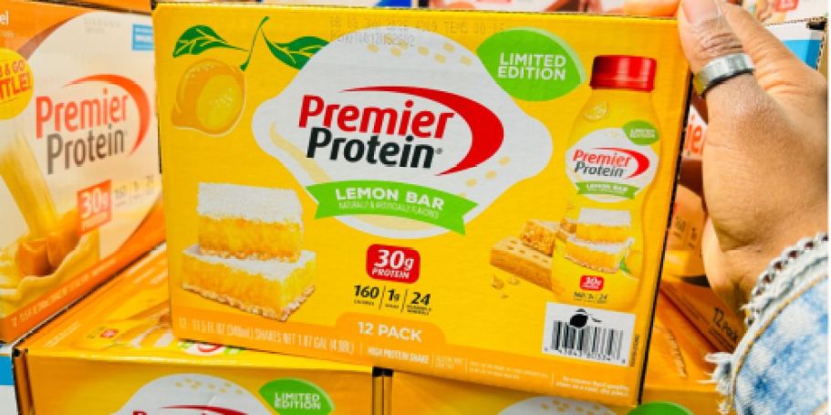 Don’t Miss Out: Limited Edition Premier Protein Lemon Bar Shakes at Sam’s Club!