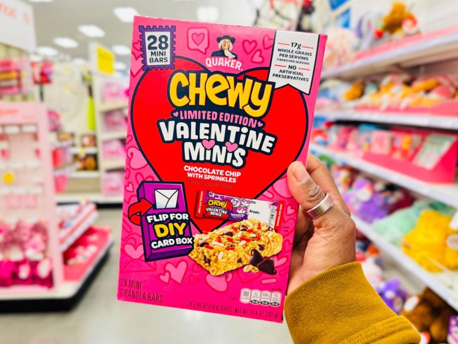 Quaker Chewy Valentine Minis