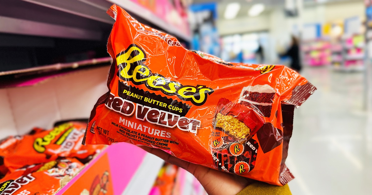 Reese’s Red Velvet Miniature Peanut Butter Cups Only $2.97 Per Bag on Amazon