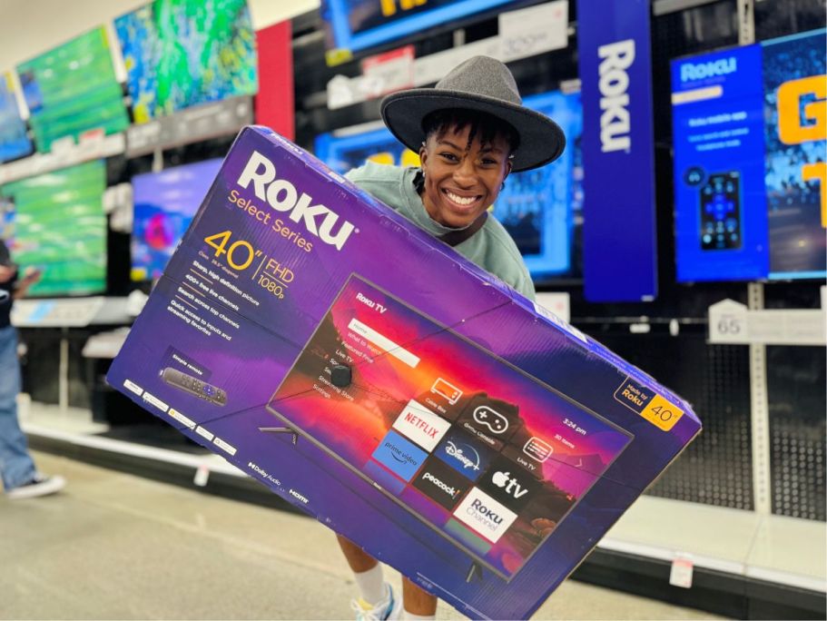 Target TV Sale: 40″ Roku Smart TV Just $149.99 Shipped