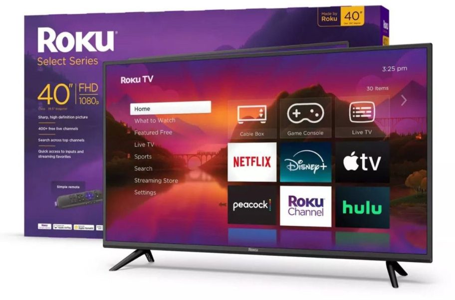 Roku 40" Select Series 1080p Full HD Smart Roku TV stock image