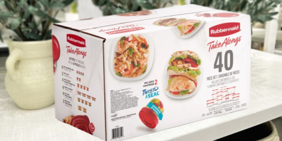 Rubbermaid TakeAlongs 40-Piece Set Only $15.96 on Walmart.online (Regularly $28)