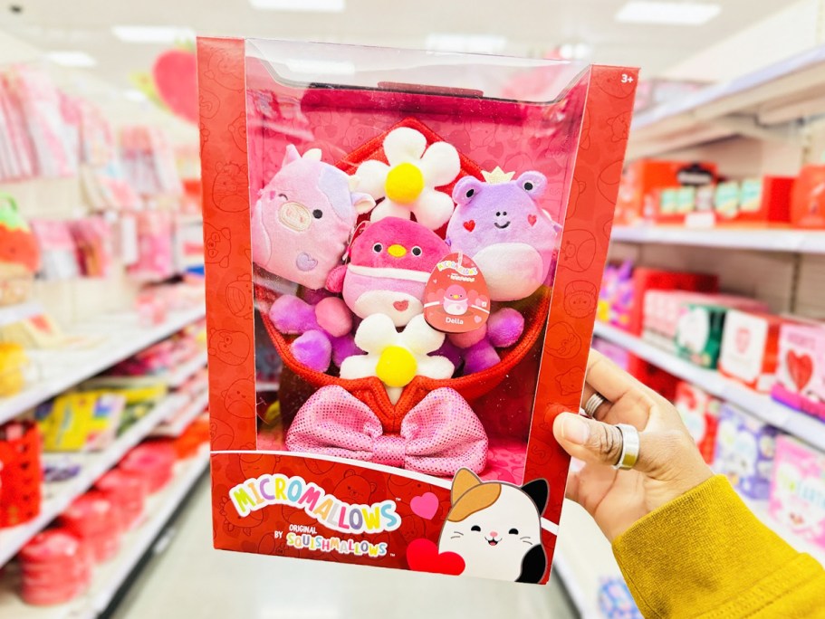 Squishmallows Micromallows Valentine’s Bouquet Only $19.99 on Target.online