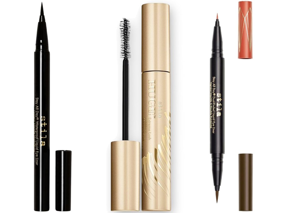 stila eyeliners and mascara