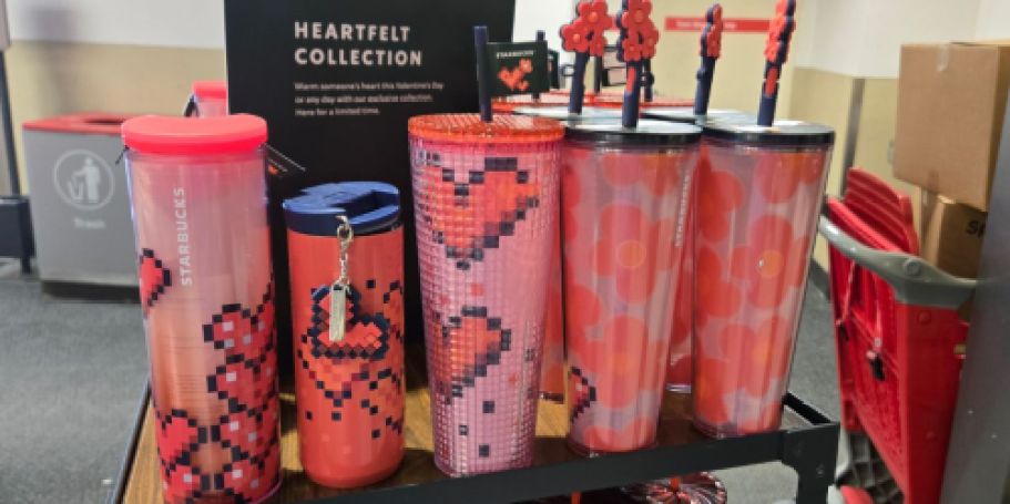 *NEW* Starbucks Reusable Cups | Valentine’s Day, Lunar New Year, Wicked Collection, & More