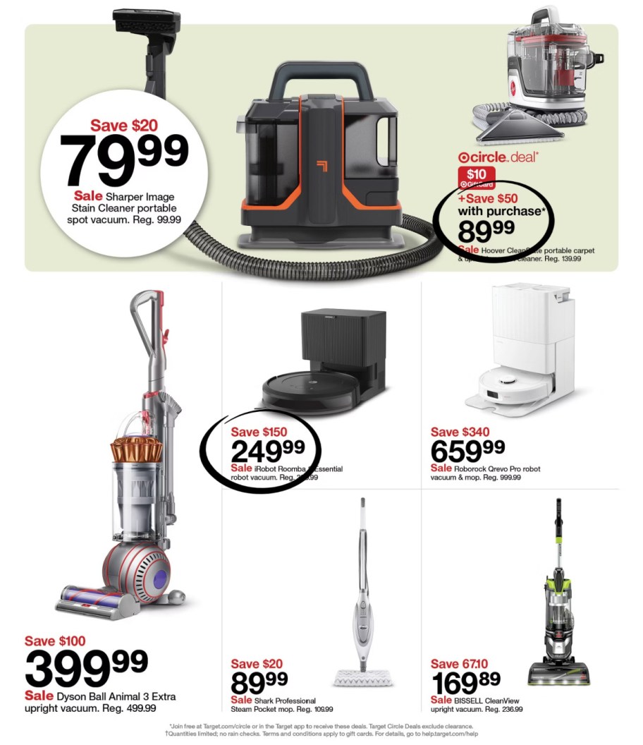 page from Target ad