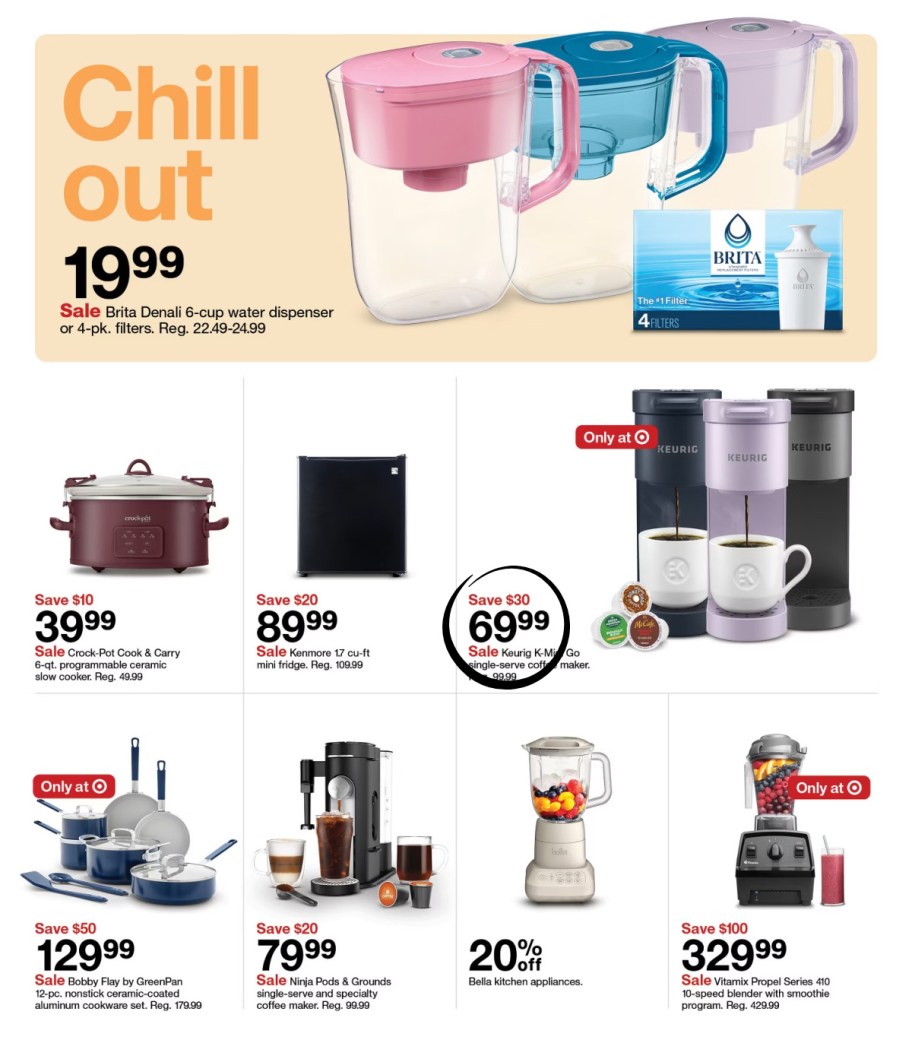 page from Target ad