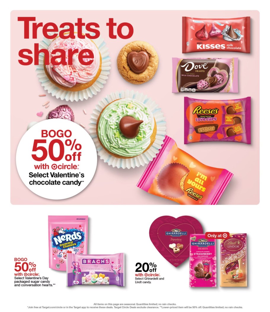 page from Target ad