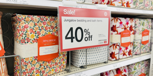 Get 40% Off Target Bedding | Sheet Sets from $5.70 & More!