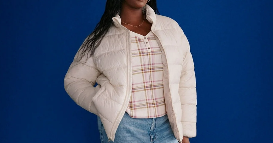 Time and Tru Puffer Jacket