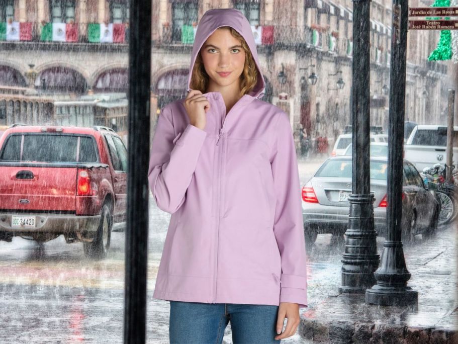 Women’s Rain Jacket Only $14.99 on Walmart.online (Reg. $28)