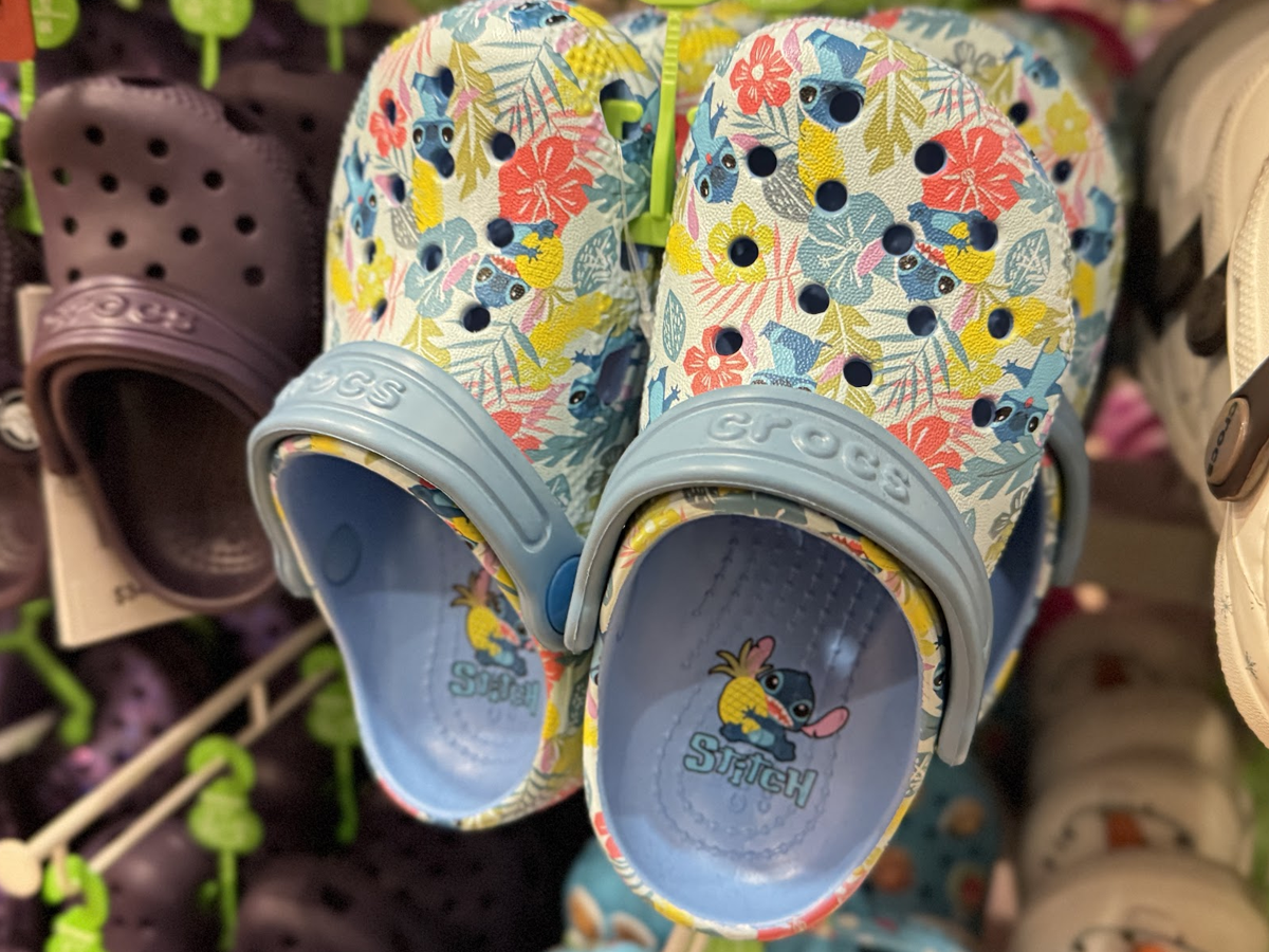 Mix & Match 3 Pairs of Crocs and Pay Just $25 Each – Stitch, Pokémon & More!