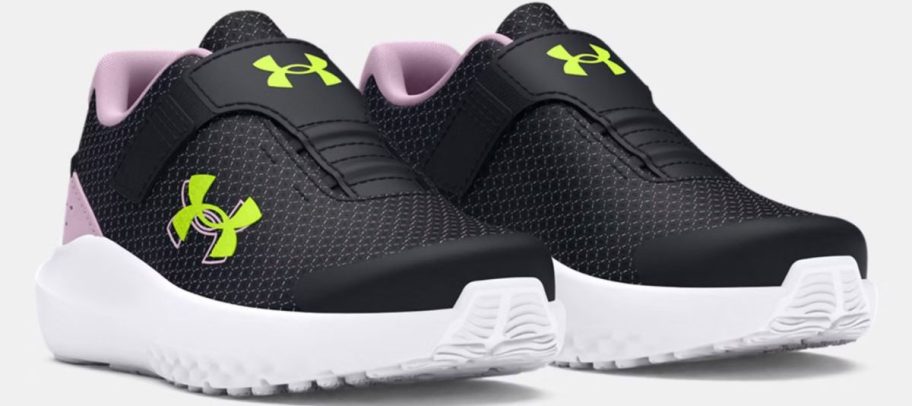 Stock image of Under Armour baby & toddler girls shoes