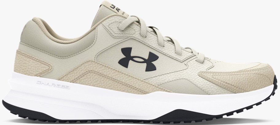 tan under armour shoe