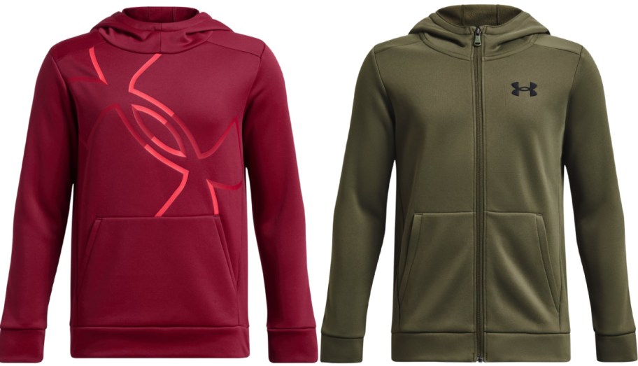 Under armour boy hoodies