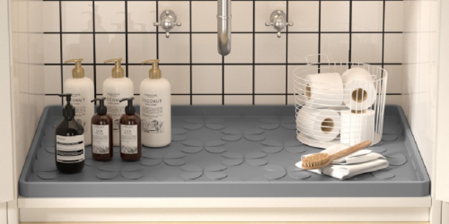 Under Sink Mat Just $8.49 Shipped for Prime Members (Reg. $20)