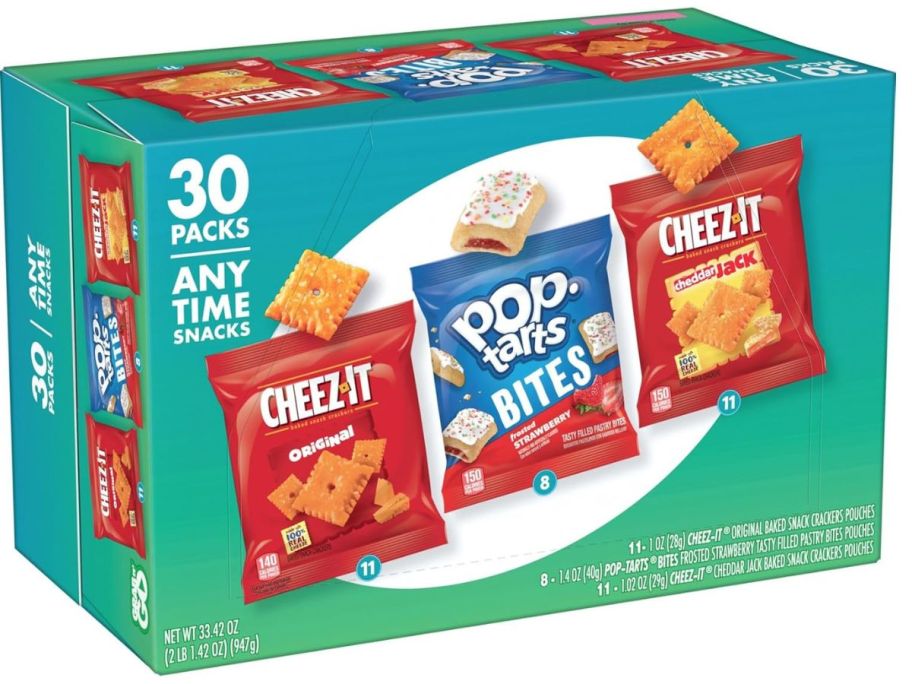 Kellogg's Snacks 30-Count Variety Pack stock image