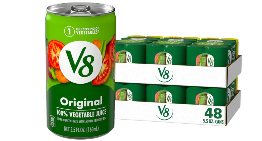 V8 Original 5.5oz Cans 48-Pack